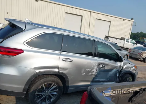 2018 Toyota Highlander Xle from USA, damaged, VIN 5TDKZRFH4JS277328